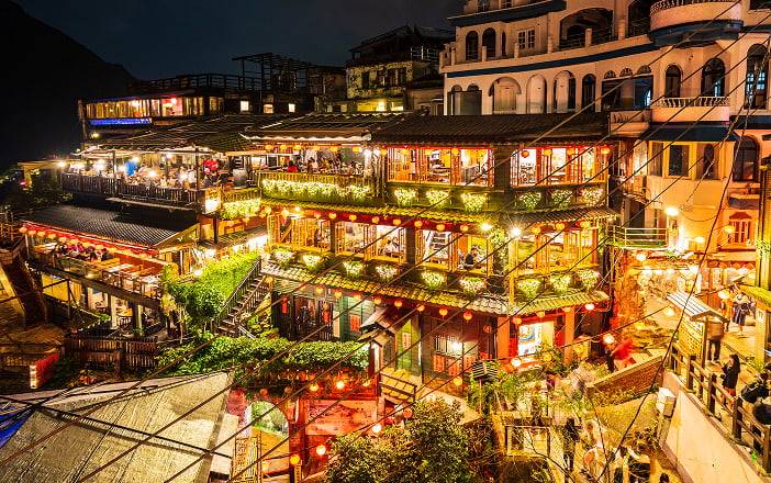 台湾・九份観光